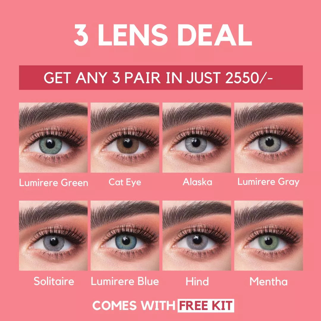 3 Lens Deal With Free Kit